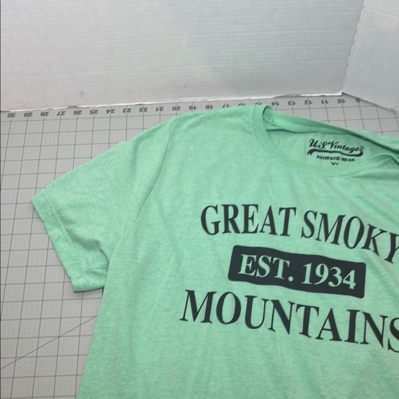 Green Great Smoky Mountains T-Shirt - Picture 4 of 9
